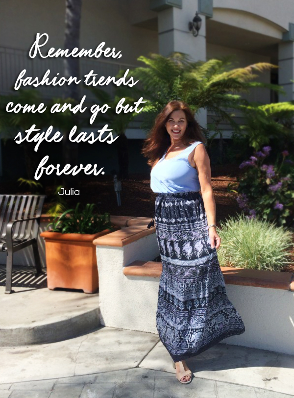 The Velvet Runway style quote | 40plusstyle.com