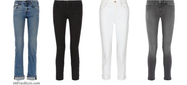 Emmanuelle Alt jeans style Vogue French | 40plusstyle.com