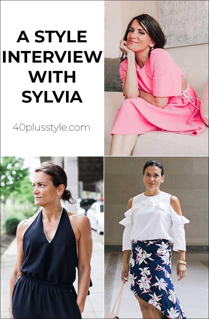 A style interview with Sylvia | 40plusstyle.com
