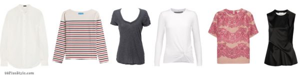 How to dress like Sarah Jessica Parker: Style guide on Sarah Jessica Parkaer inspired tops tops | 40plusstyle.com