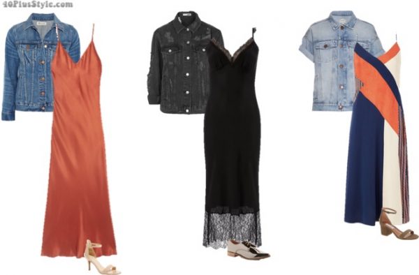 Chic At Every Age  Four Ways to Wear a Slip Dress