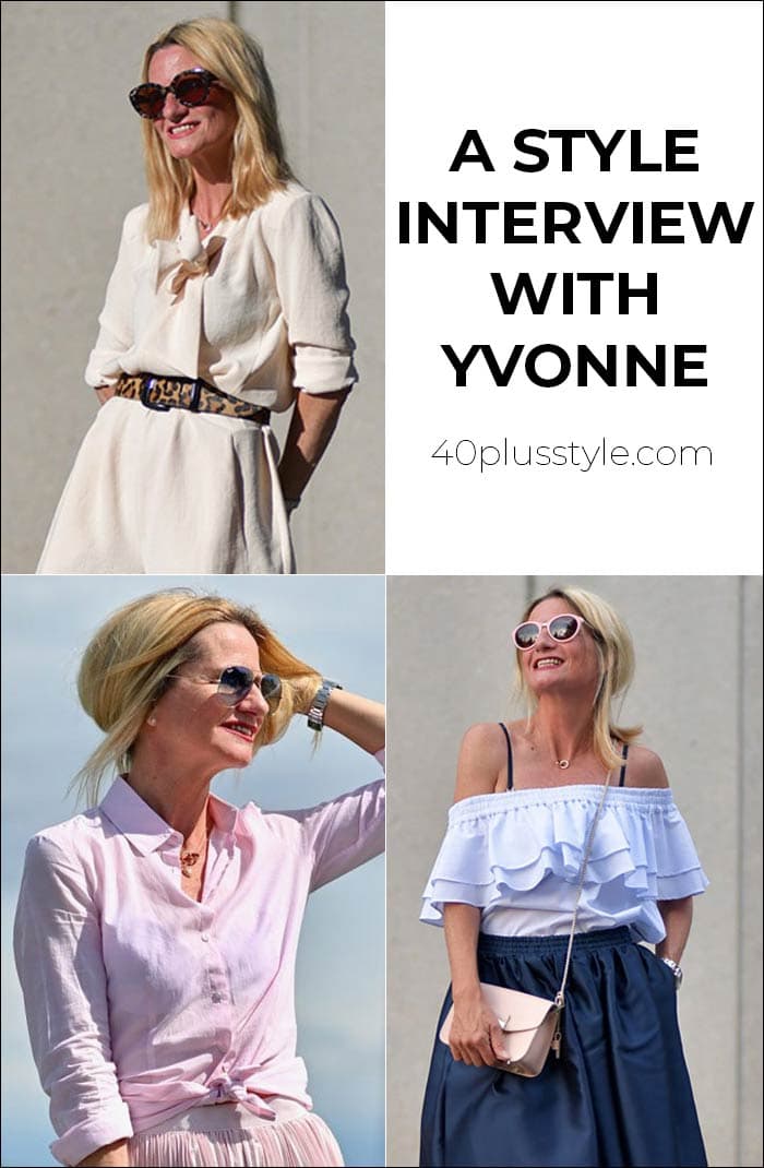 A style interview with Yvonne | 40plusstyle.com