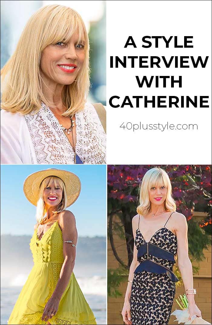 A style interview with Catherine | 40plusstyle.com