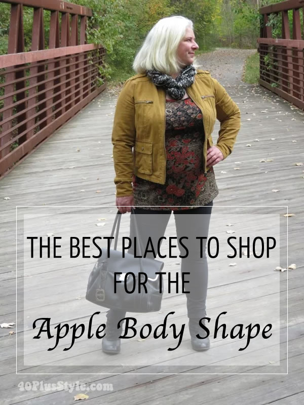 Fall and Winter outfit ideas for the apple shape body | 40plusstyle.com