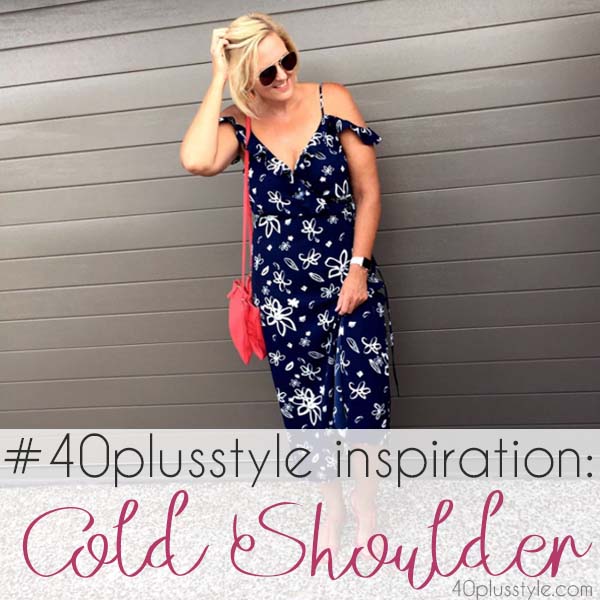 #40plusstyle inspiration: cold shoulder tops – 20 stylish outfits!