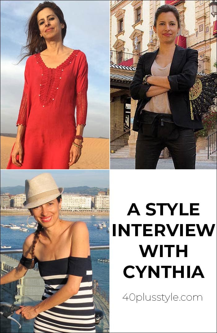 A style interview with Cynthia | 40plusstyle.com