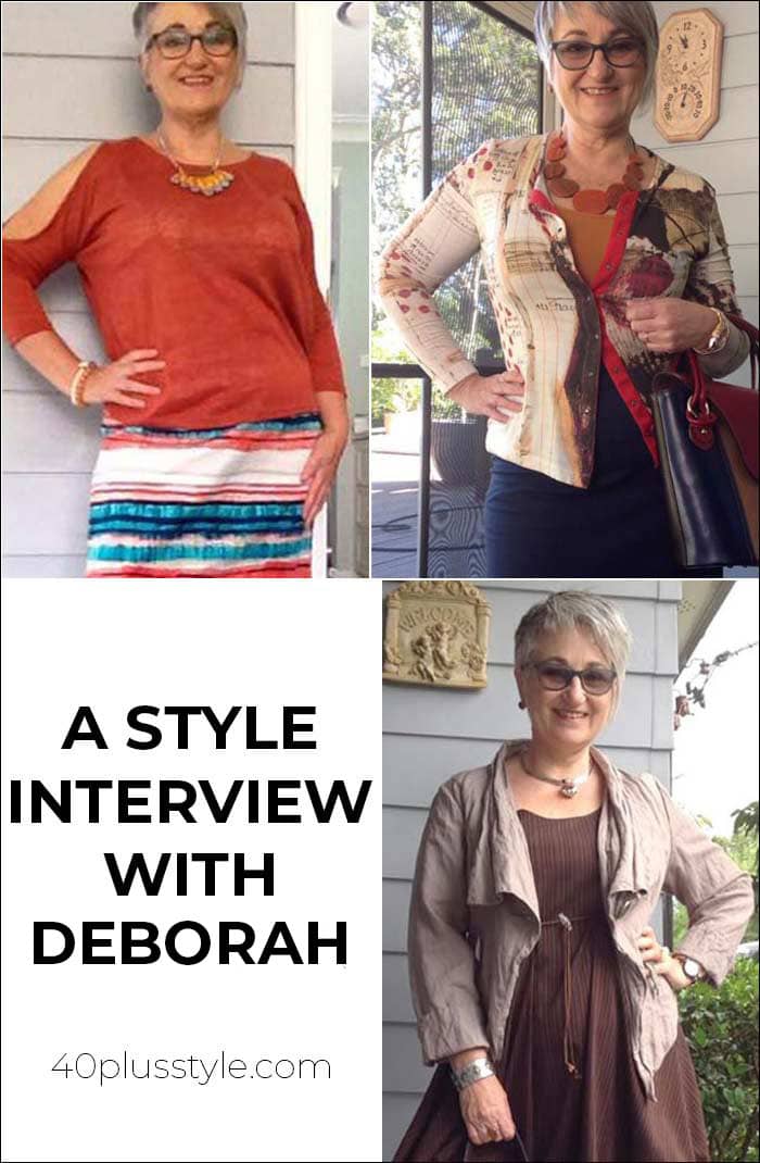 A style interview with Deborah | 40plusstyle.com