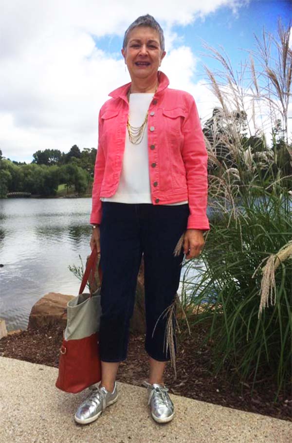 Classic casual with some quirky touches - a style interview with Judith | 40plusstyle.com