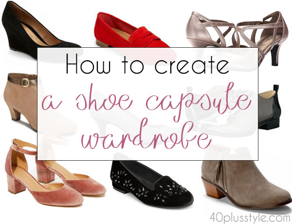 How to create a shoe capsule wardrobe