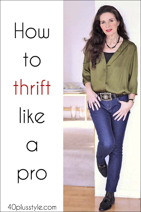 Secrets and tips on how to thrift like a pro How to thrift like a pro | 40plusstyle.com