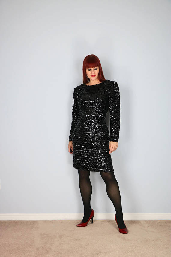 Chic sequin dress and how to style it | 40plusstyle.com
