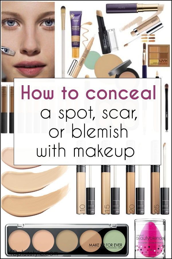 How to conceal a spot, scar or other blemish with makeup: the art of disguise | 40plusstyle.com
