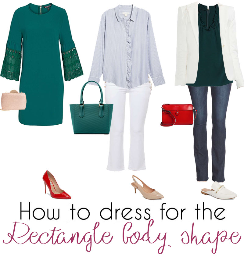 best dress for rectangle shape