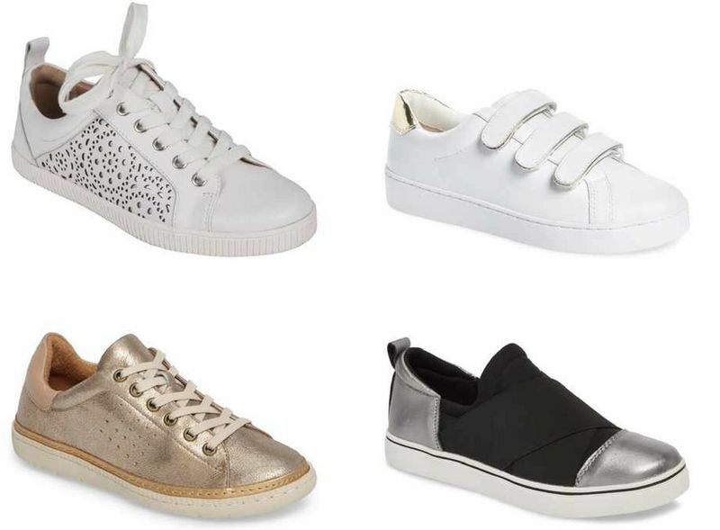 Arch support sneakers for women over 40 | 40plusstyle.com
