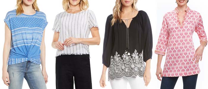 Chic tops for travel | 40plusstyle.com