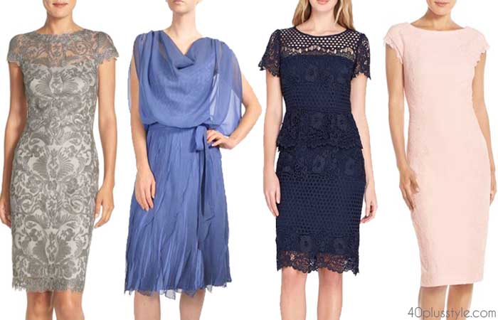 Wedding guest outfits: shorter or longer dresses | 40plusstyle.com