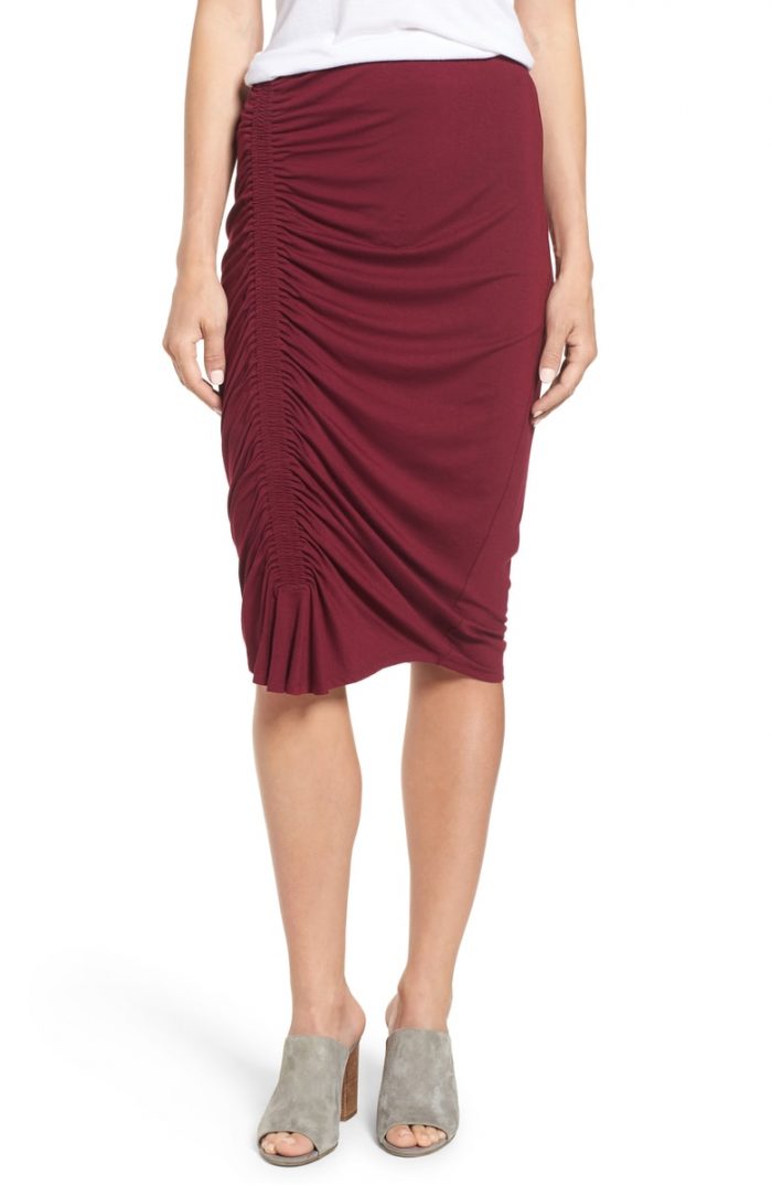 pencil skirt rectangle body