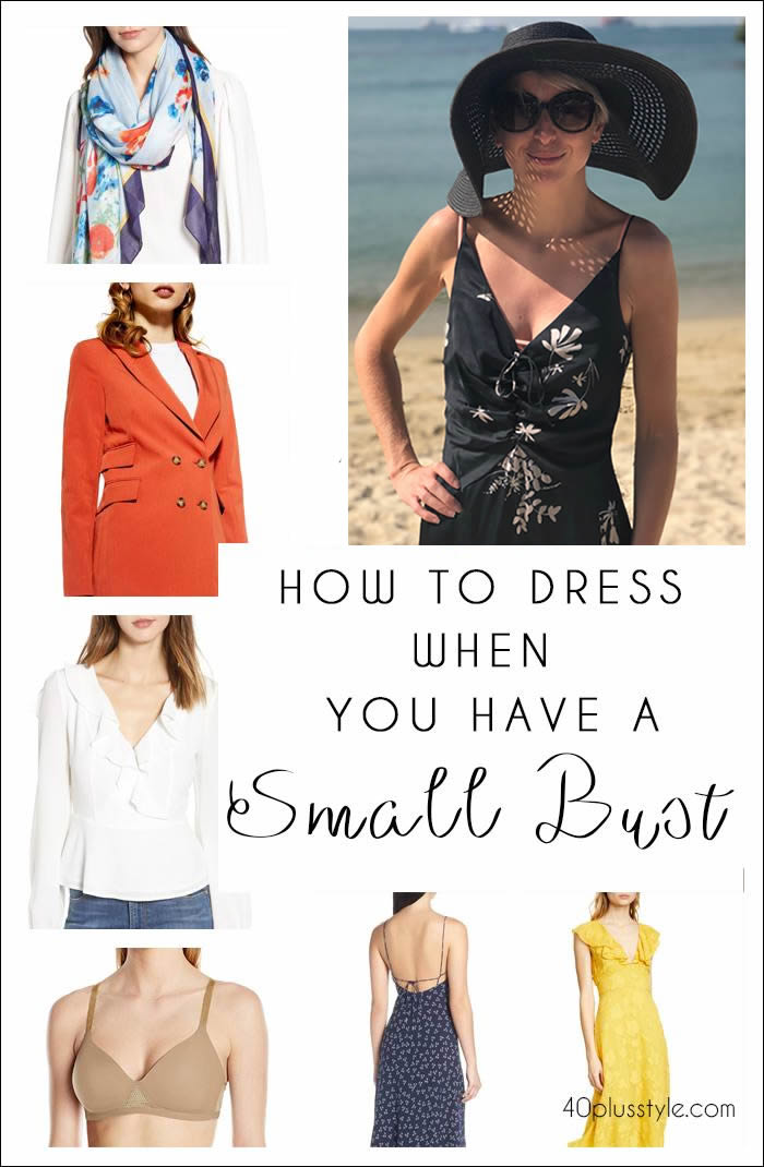 Dress styles for small chest hotsell