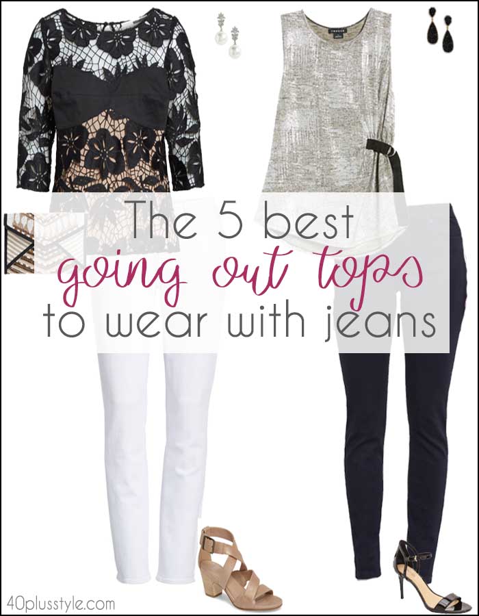 The 5 best going out tops to wear with jeans