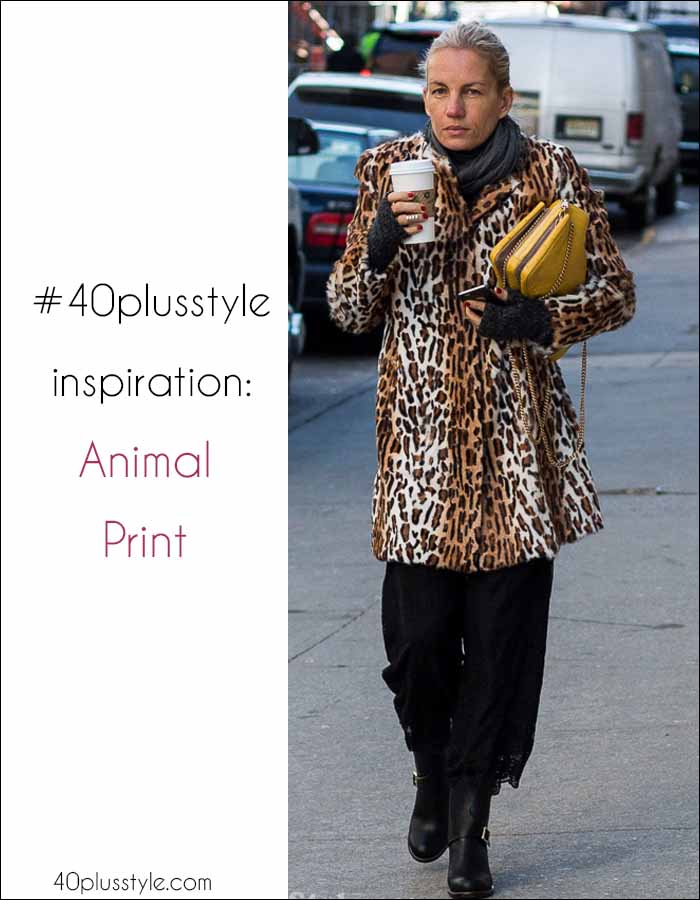 #40plus inspiration: Ways to wear animal print | 40plusstyle.com