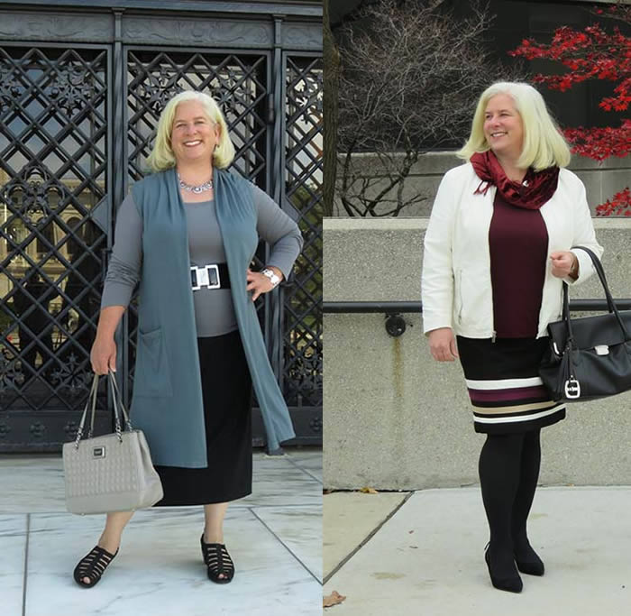 How to hide your belly with the right clothes | 40plusstyle.com