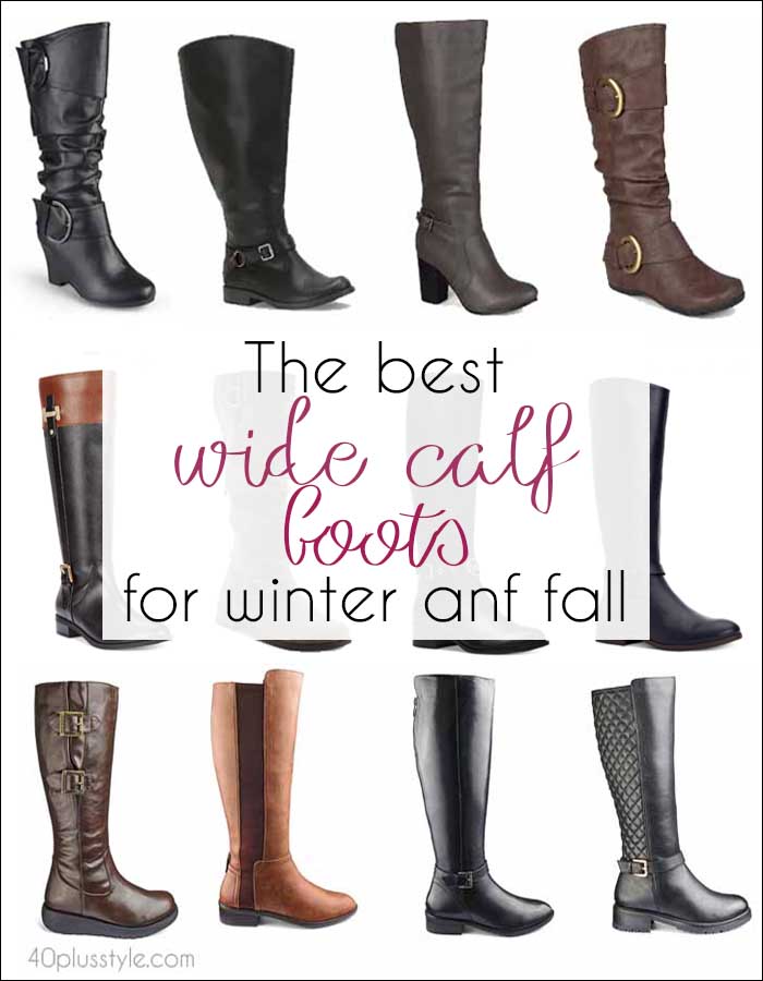 The best wide calf boots for winter and fall
