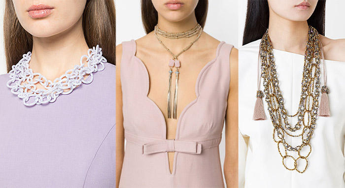 Elegant layered necklaces | 40plusstyle.com