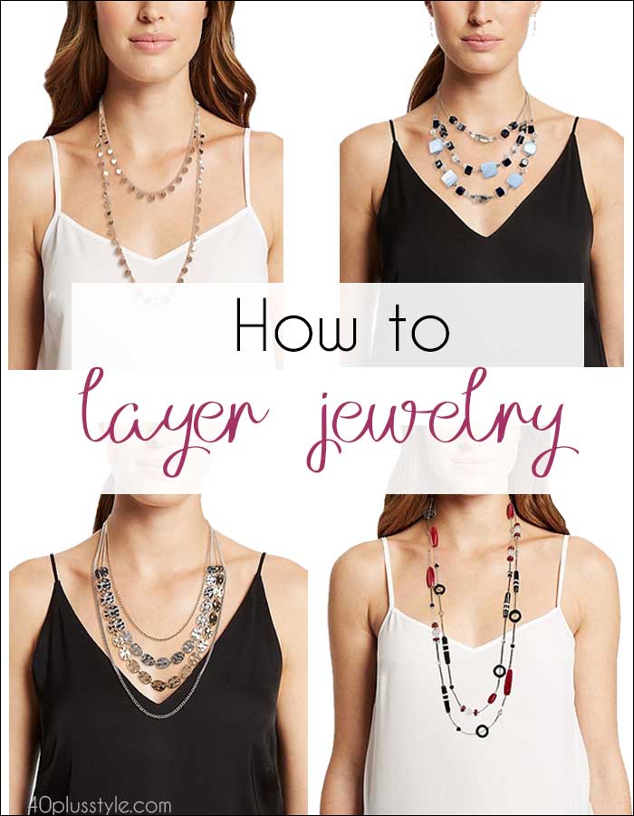 How to layer jewelry - unexpected ways to nail the layered necklace trend