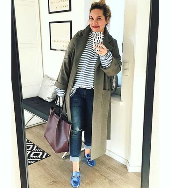 Long coats and how to wear them | 40plusstyle.com
