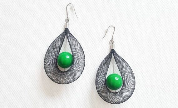 Chic etsy statement earrings for women | 40plusstyle.com