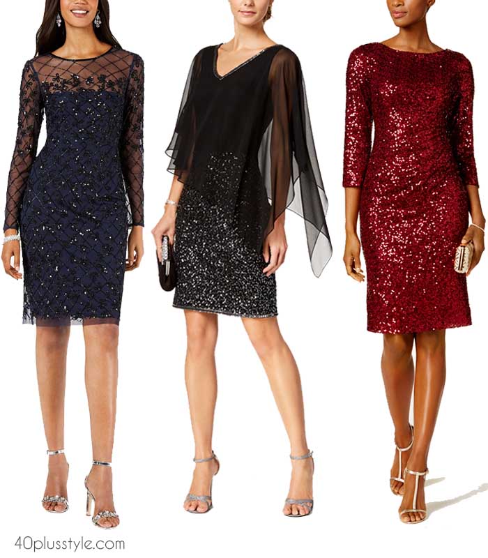 Sequin dress outfits to sparkle in for the festive season