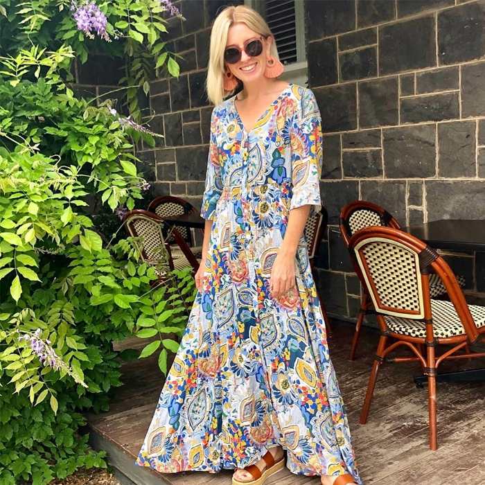 What should I wear today? 10 questions to ask yourself before you get ready - Maxi dresses for women over 40 | 40plusstyle.com
