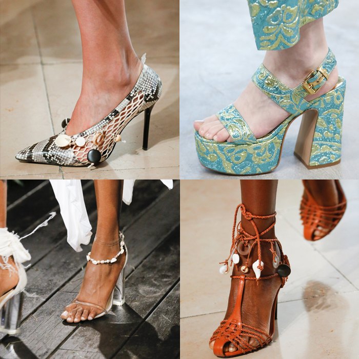 Best shoe trends - Shell details on shoes | 40plusstyle.com