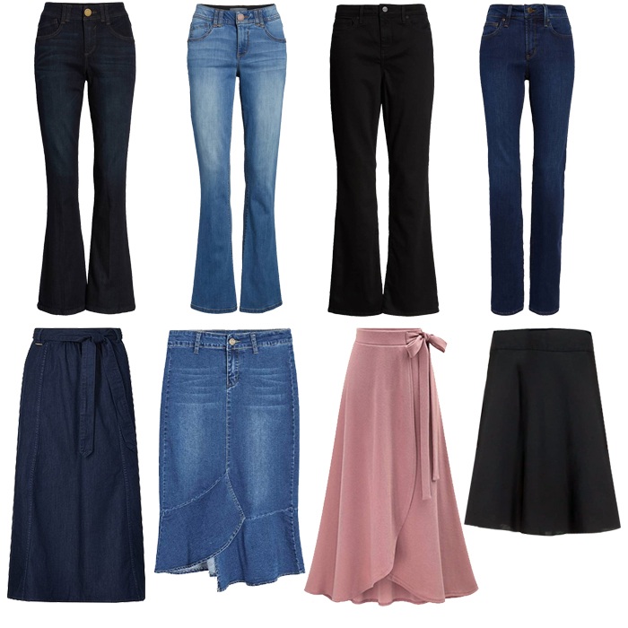 best jean brands for pear shape