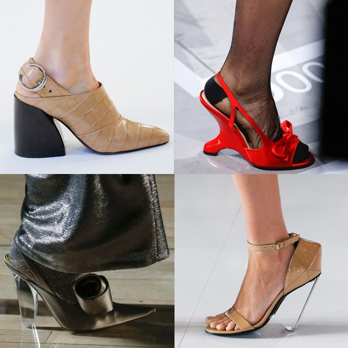 Heel details for shoes in spring and summer | 40plusstyle.com