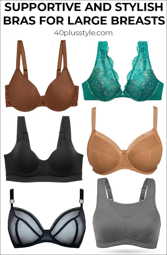 Best bras for large breasts: bras which are supportive AND stylish