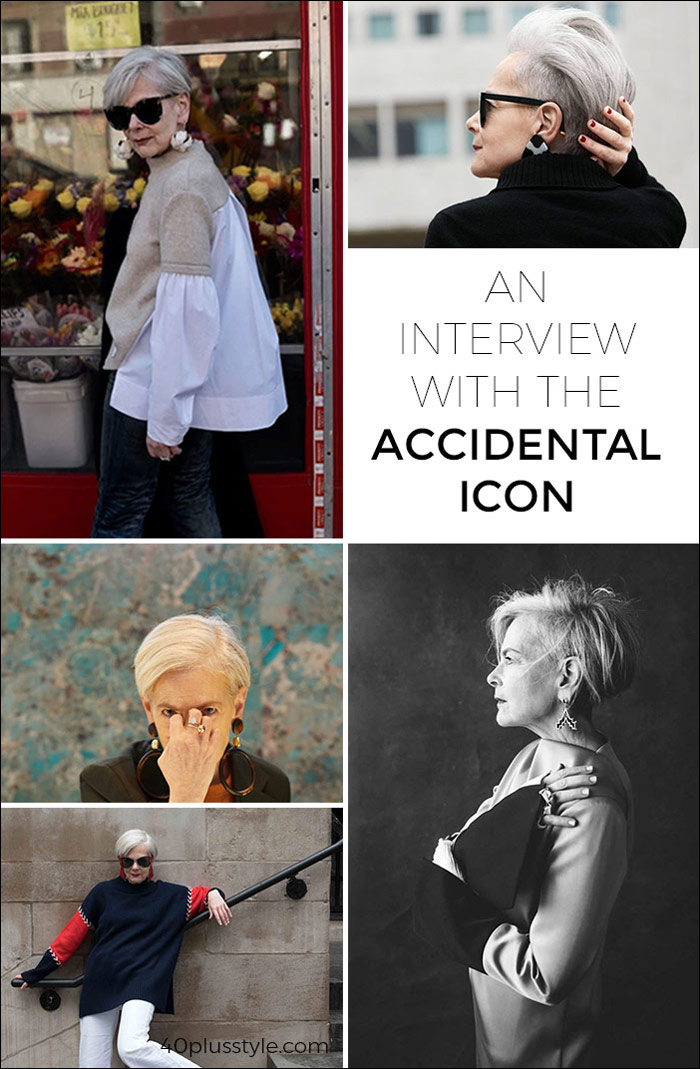 An Interview with the Accidental Icon } 40plusstyle.com