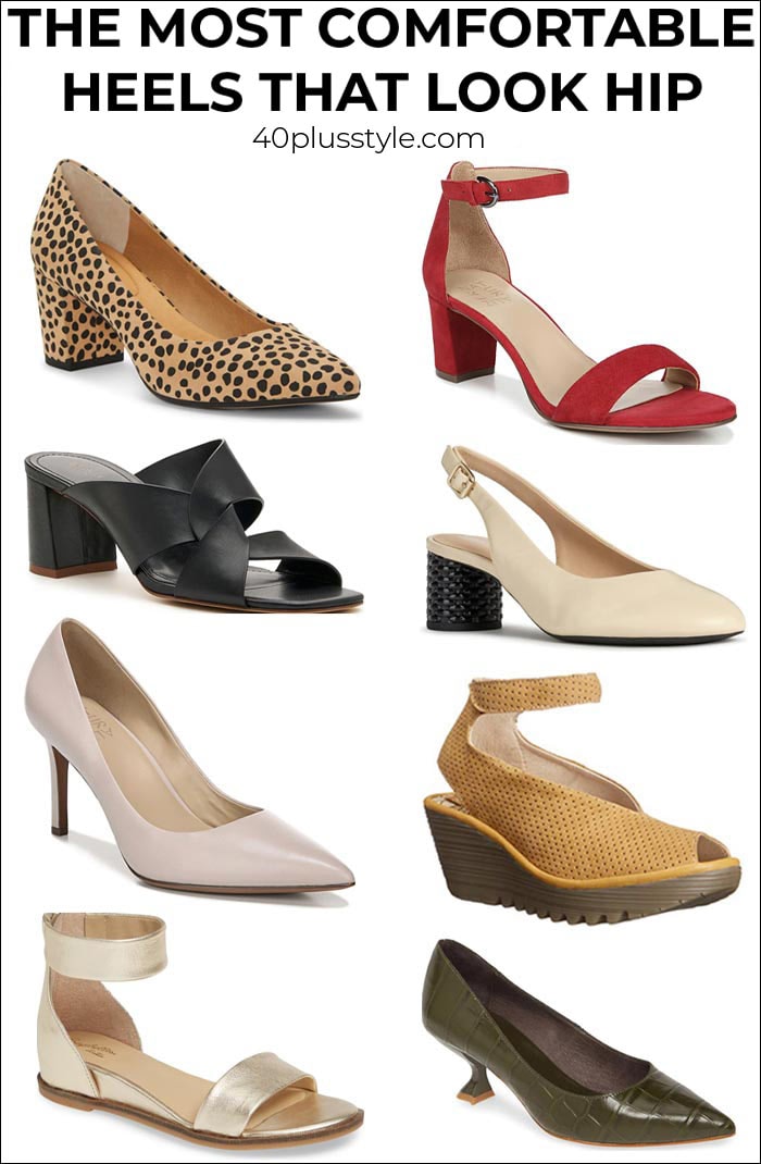 most comfortable heels for women