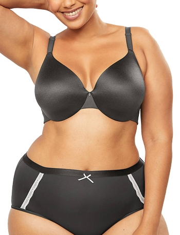 Invisible back smoothing full coverage bra | 40plusstyle.com