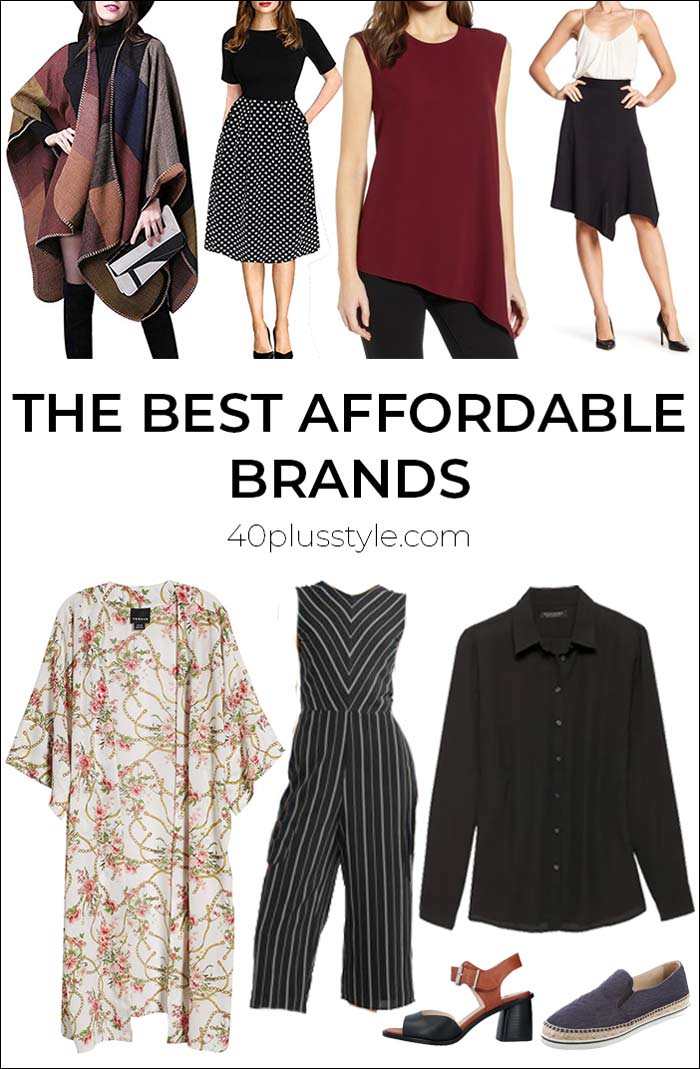 The best affordable brands for women over 40 | 40plusstyle.com