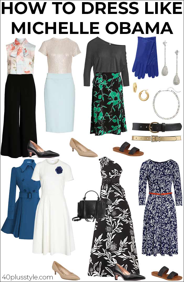 How to dress like Michelle Obama | 40plusstyle.com