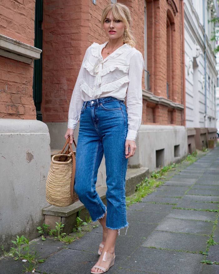 How to wear capris or cropped pants