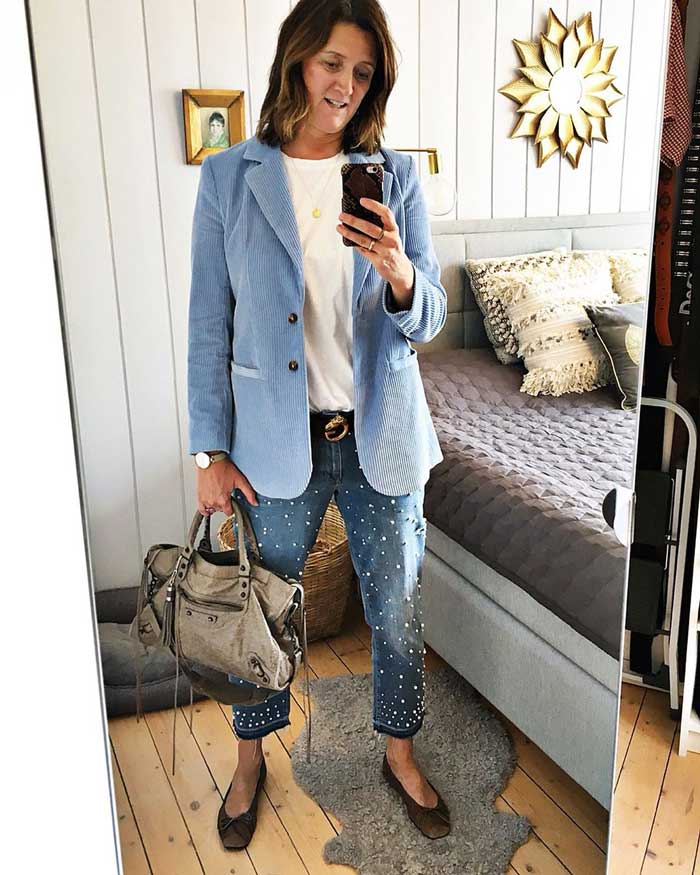 How to wear jeans to work and still look professional