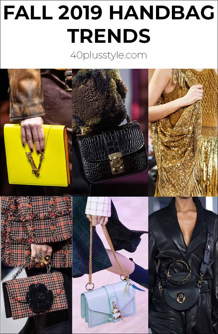 The best handbag trends for you to try this fall | 40plusstyle.com