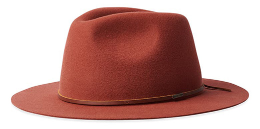 Brixton Wesley Wool Fedora | 40plusstyle.com