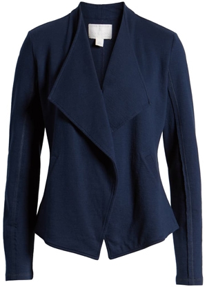 Caslon drape collar blazer | 40plusstyle.com