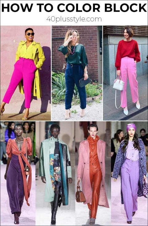 Color block your way to a stylish outfit - we teach you how to color block