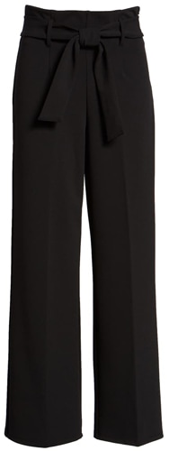 Leith high waist belted pants | 40plusstyle.com