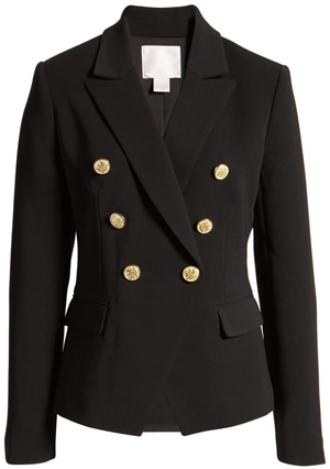 Rachel Parcell fitted blazer | 40plusstyle.com