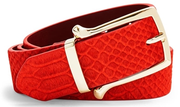 Topshop croc belt | 40plusstyle.com